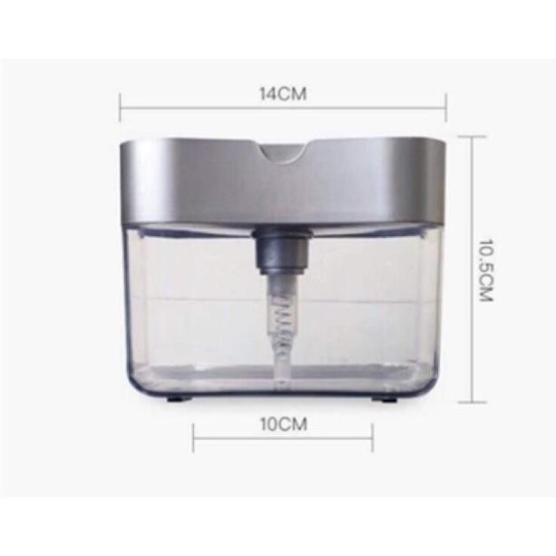 Hộp đựng nước rửa bát và miếng rửa chén bát 2 in 1