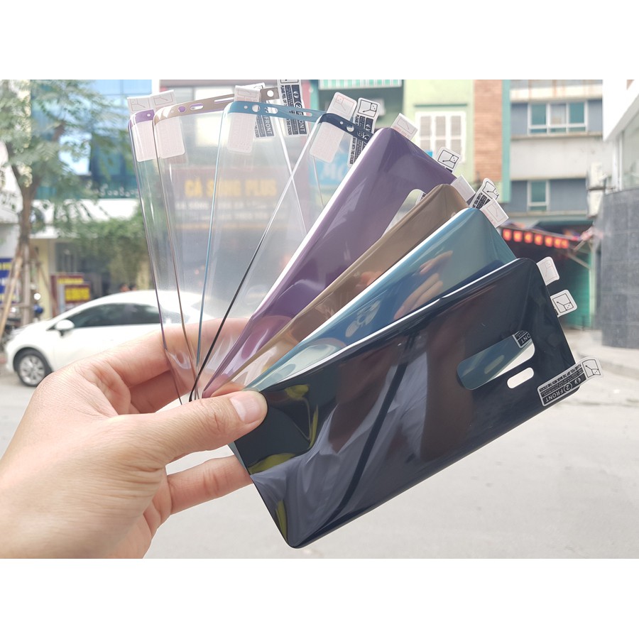 Miếng dán cường lực dẻo Film 3D full 2 mặt Sam Ssung Galaxy S9 - S9+