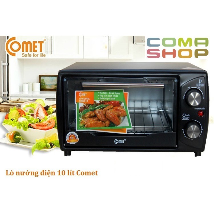 CM6510 - LÒ NƯỚNG ĐA NĂNG COMET 10 LÍT - BẢO HÀNH CHÍNH HÃNG 12 THÁNG