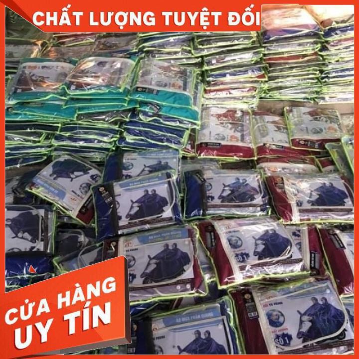 Áo mưa 2 đầu kích thước to nhất có kính che chắn mặt [XẢ KHO]