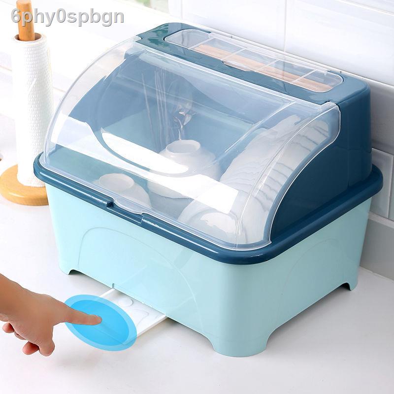 6phy0spbgnHộp đựng bộ đồ ăn nhà bếp giá bát đĩa có nắp đậy gia dụng tủ nhựa