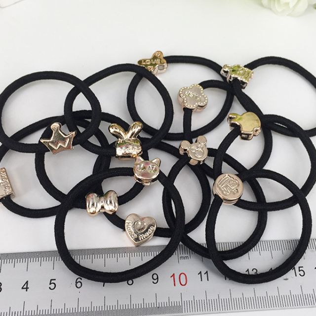 Combo 50 cột tóc nhiều hình