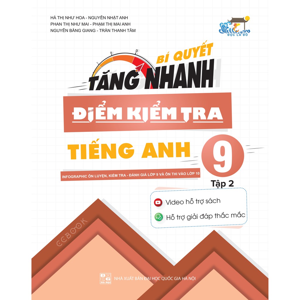 Sách - Combo Bí quyết tăng nhanh điểm kiểm tra Toán - Ngữ văn - Tiếng Anh lớp 9 (5 cuốn)