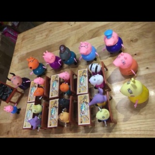 Bộ đồ chơi heo peppa pig 21 nhân vật