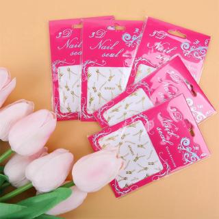 1 Tờ Miếng Dán Trang Trí Móng Tay 3d