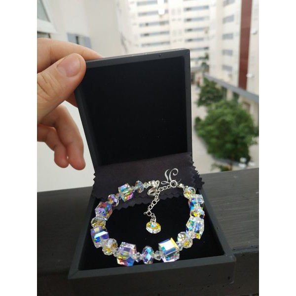 Dây đeo tay pha lê  Swarovski