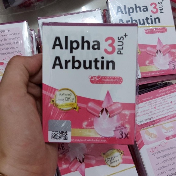 Viên trắng da Alpha Arbutin