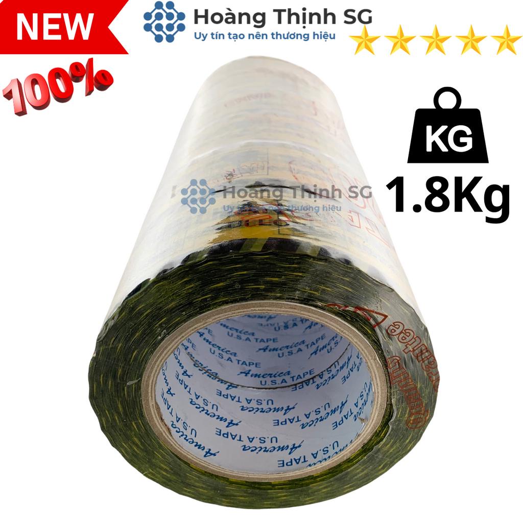 Băng Keo hàng dễ vỡ 200 YARD, Nặng 1.8KG, Gồm 6 cuộn/1 cây, lỗi nhỏ đúng số KG
