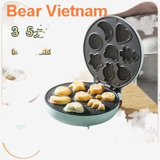 ♨▤Máy làm bánh Bear tại nhà Nướng nhỏ mini đa chức năng cho trẻ em quế trứng