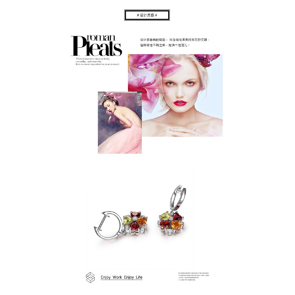 Khuyên Tai Nữ Trang Dáng Dài Tạo Hình Độc Đáo