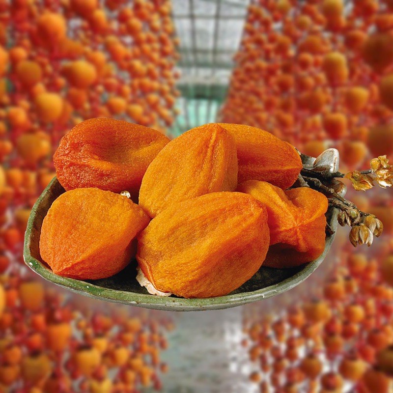 Hồng treo gió DLFresh hồng treo Nhật Bản, hồng dẻo Đà Lạt 500g
