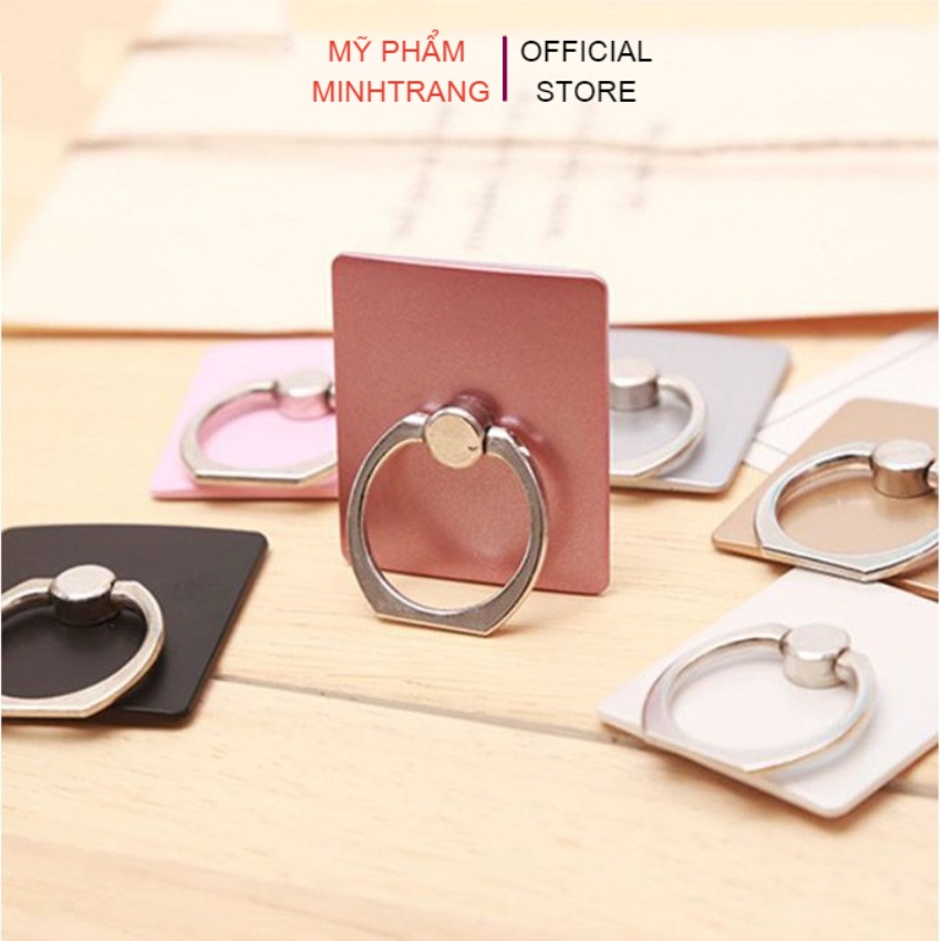 Giá đỡ điện thoại,nhẫn đỡ điện thoại Iring xoay 360 độ thiết kế nhỏ gọn,tiện lợi,lớp keo bám dính tốt,đa dạng màu sắc