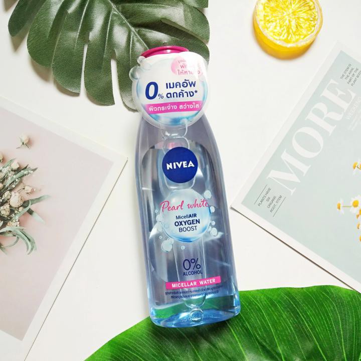 Nước tẩy trang Nivea MicellAir Oxygen Boots Thái Lan 200ml