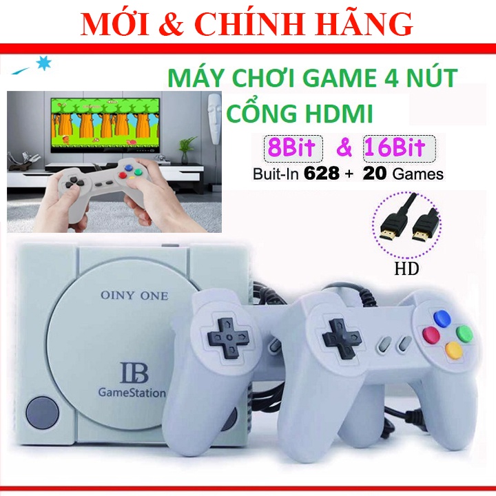 Máy Chơi Game Stick 4k HDMI, 4 Nút GameStation HDMI, SUP 400 Plus