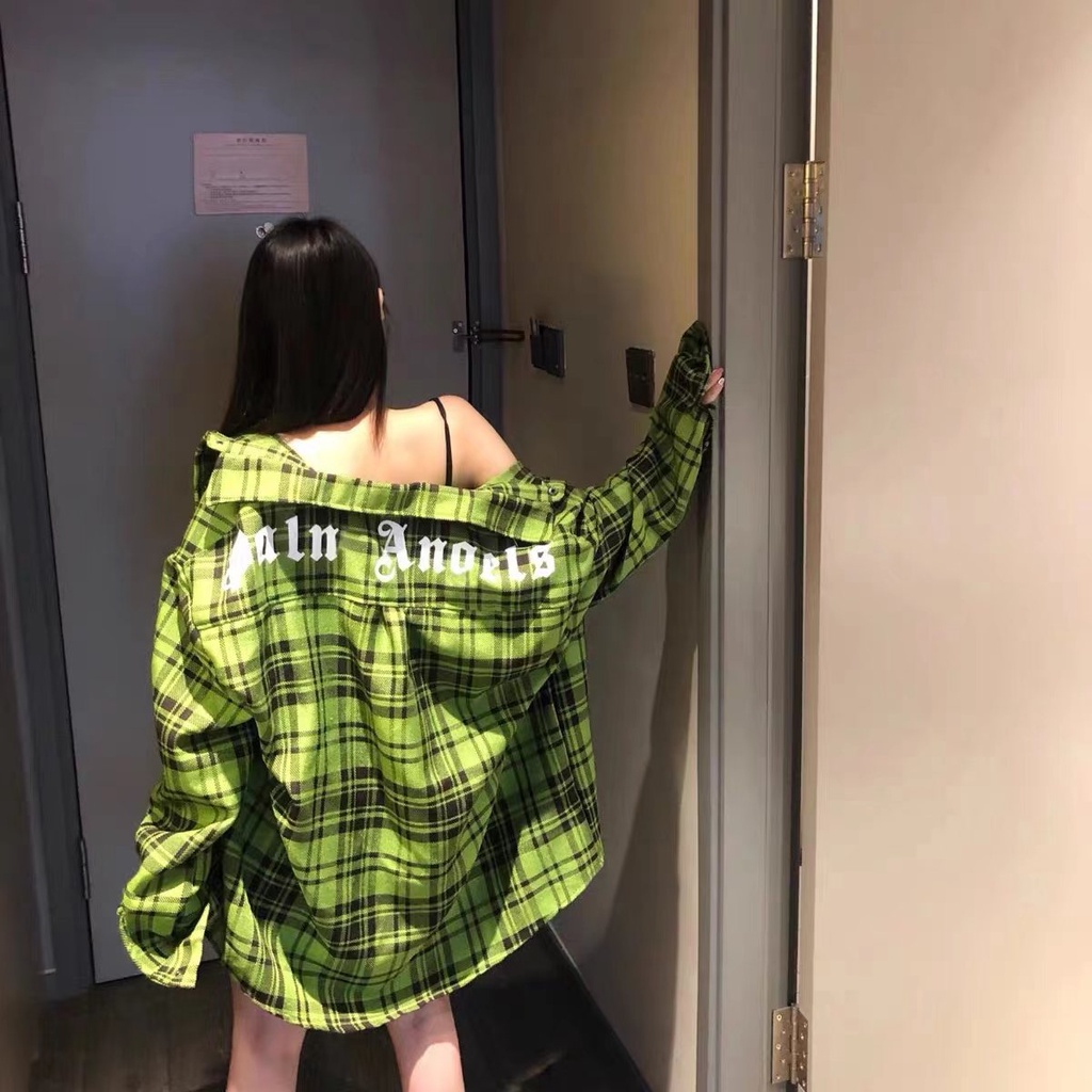 Áo Sơ Mi Cổ Bẻ Form Rộng Họa Tiết Sọc Theo Phong Cách Retro Dễ Phối Đồ