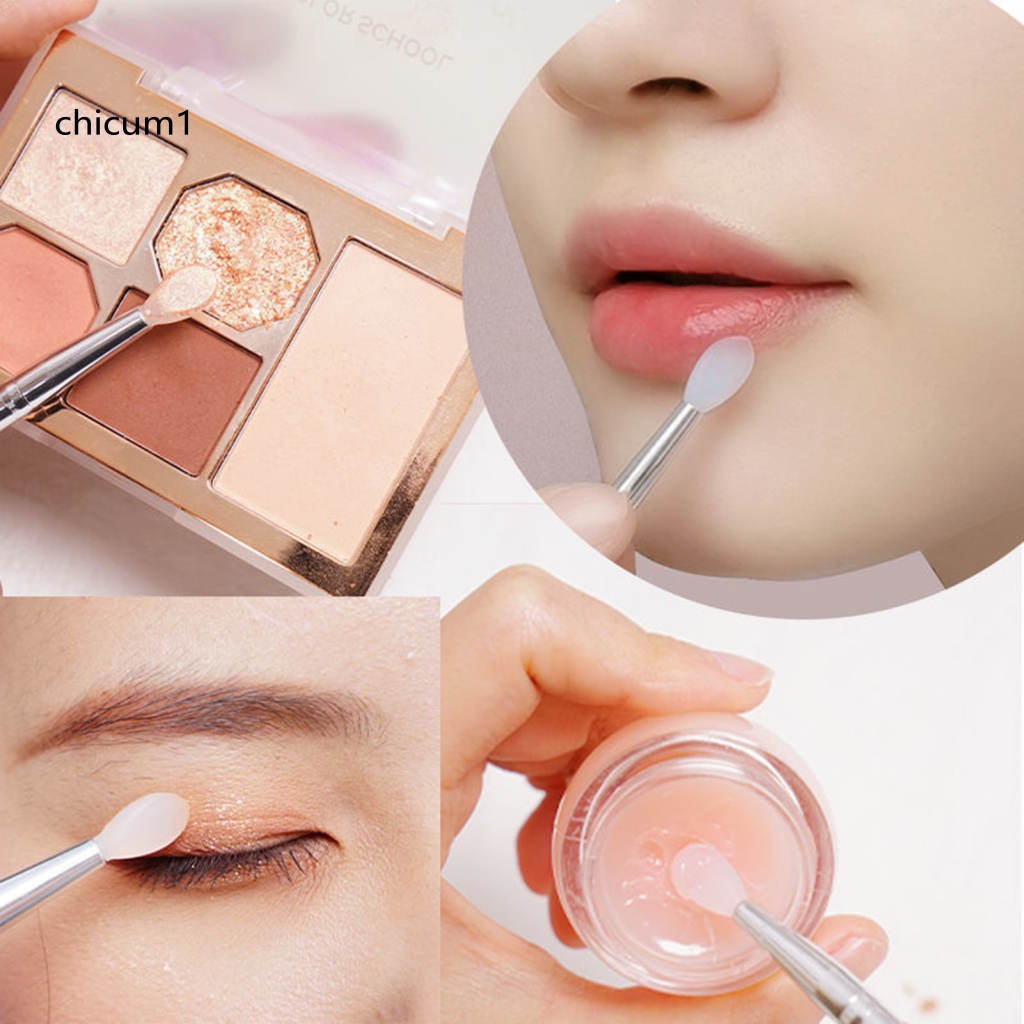 Cọ Tô Son Môi CC Bằng Silicone Gọn Nhẹ Chống Trượt Cho Nữ