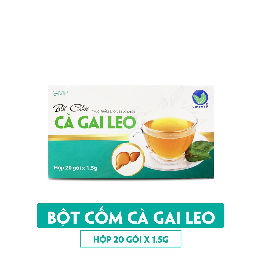 Trà Thảo Dược Bột Cốm Cà Gai Leo - Thực Phẩm Bảo Vệ Sức Khoẻ - Thanh Lọc Cơ Thể, Hỗ Trợ Giải Độc Gan, Tăng Cường Gan