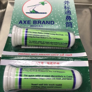 1 ống hít mũi Singapore Axe Brand Inhaler