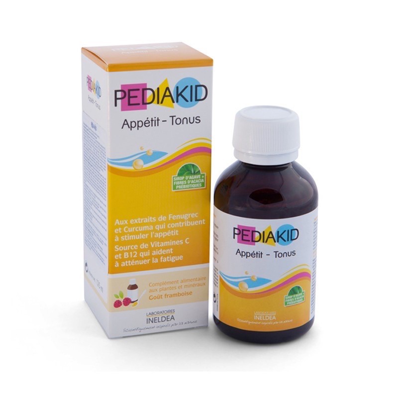 Siro Giúp Trẻ Ăn Ngon, Hỗ Trợ Hệ Tiêu Hóa Khỏe Mạnh Pediakid Appetit  - Tonus (Chai 125ml) - Pháp