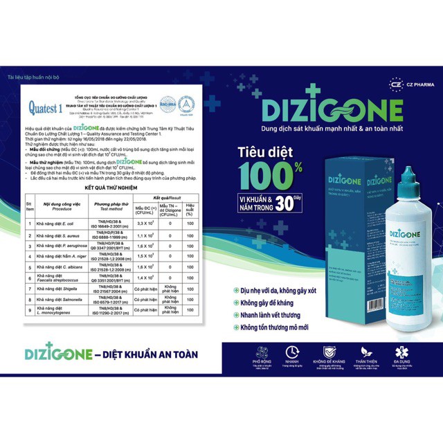 Dung dịch sát khuẩn đa năng Dizigone 170ml