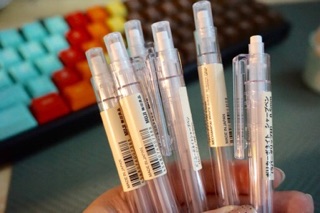 Bút chì bấm Muji ngòi 0.5mm