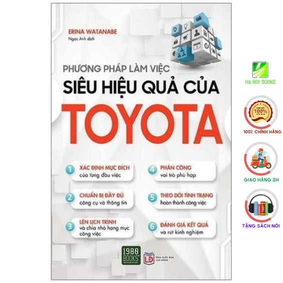Sách - Phương pháp làm việc siêu hiệu quả của Toyota [1980Books]