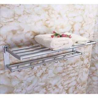 thanhlyhanggiare GIÁ TREO KHĂN 2 TẦNG NHÀ TẮM INOX