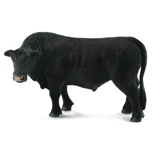 Mô hình động vật: Bò Angus đen ( Chính hãng)