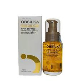Tinh dầu dưỡng tóc hoa quả nhập khẩu OBSILKA 60ml giúp tóc vào nếp mềm mượt