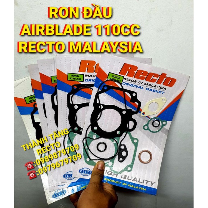 RON ĐẦU HONDA AIRBLADE 110 RECTO MALAYSIA