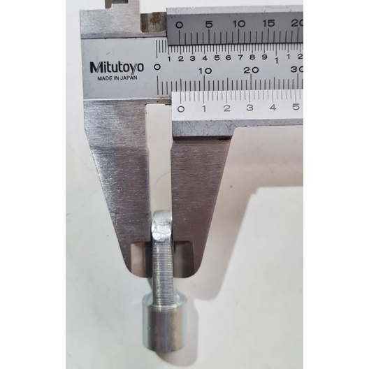 Đầu Khuyên Rời Lắp Ty Cốp Thủy Lực/ Đầu sắt ty hơi A25 ren trong M6, lỗ 8 ly/ Đầu sắt ti hơi