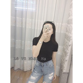 Áo phông Body cổ tròn
