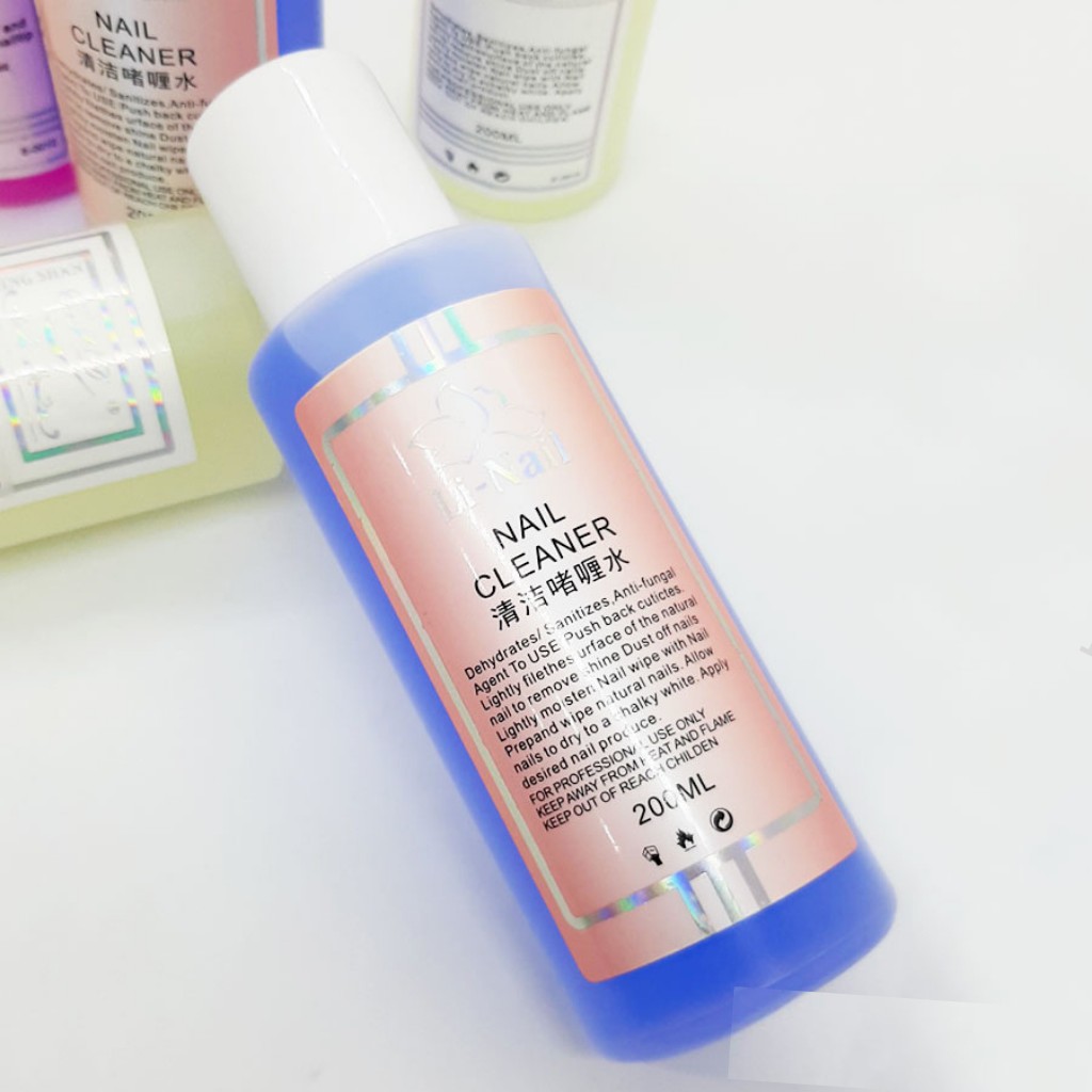 Nước lau gel, nước rửa cọ linail