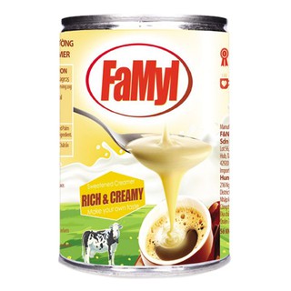Sữa đặc có đường famyl lon 500g