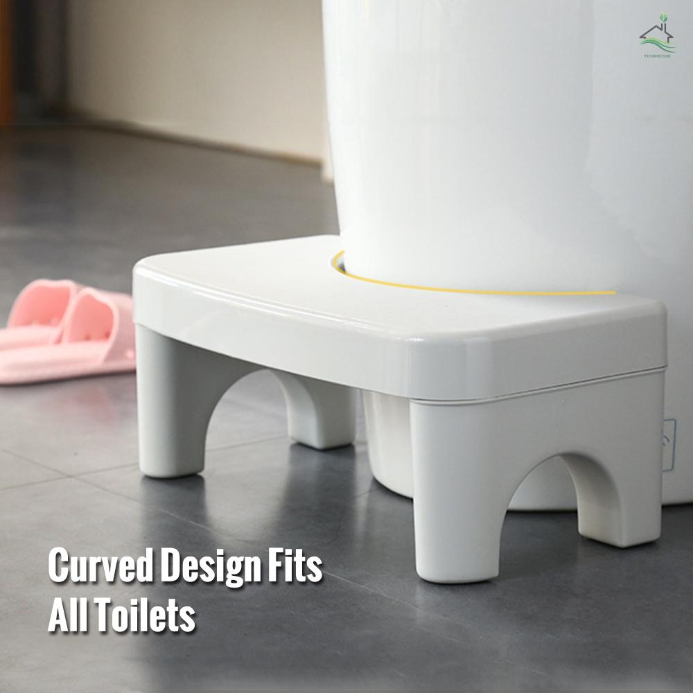 Ghế Ngồi Toilet 7 Inch Bằng Nhựa Chống Trượt Tiện Dụng Cho Người Lớn Và Trẻ Em