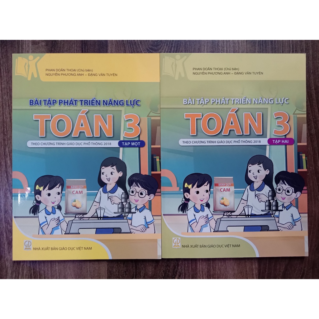 Sách - Bài Tập Phát Triển Năng Lực Toán Lớp 3 - Tập 1 ( theo chương trình GDPT 2018 )