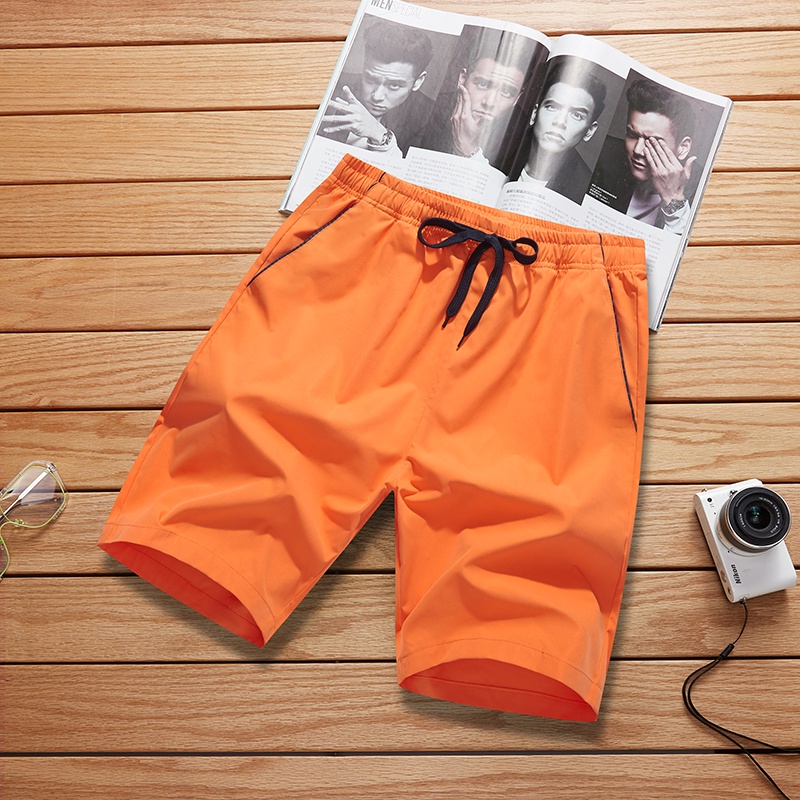 Quần Short Dây Rút Lưng Thun Thời Trang Mùa Hè Cho Nam