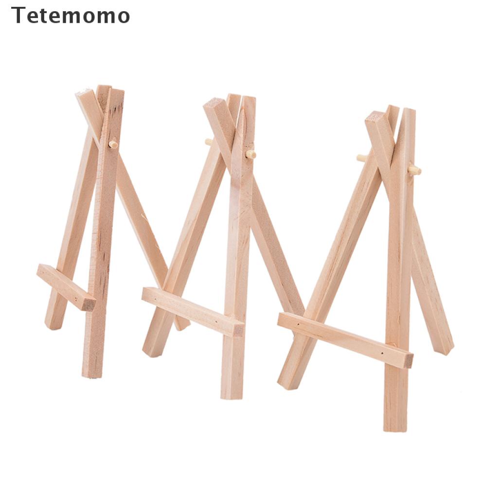 Set 1 / 3 Giá Đỡ Tranh Vẽ Nghệ Thuật Mini Bằng Gỗ