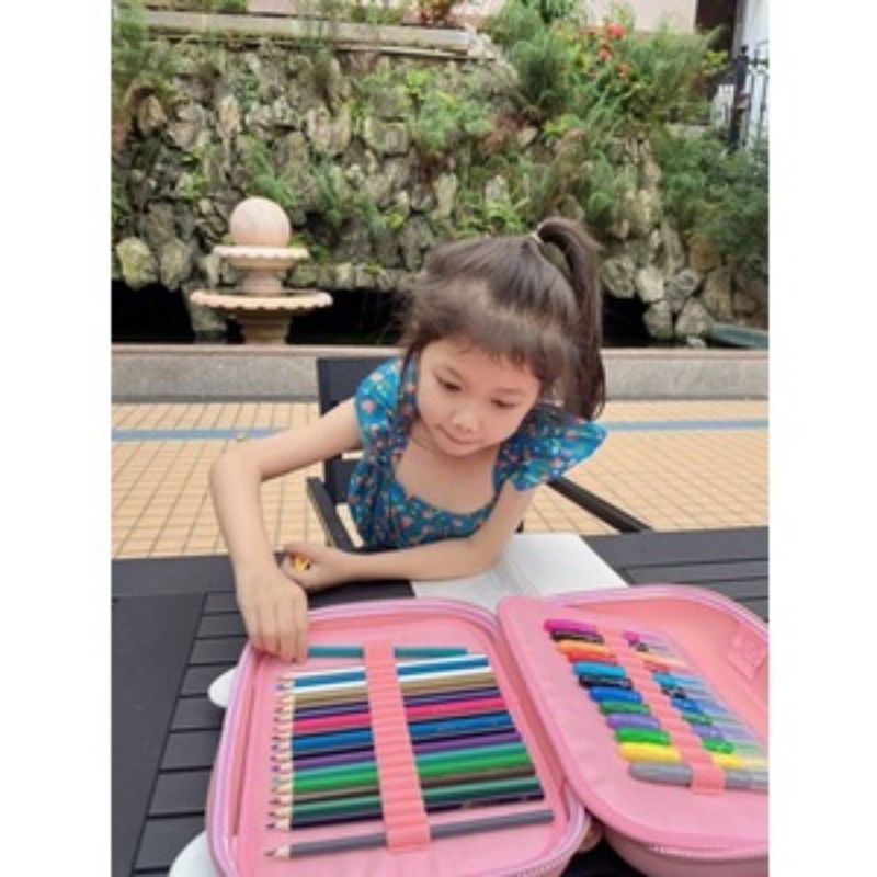 Bộ bút màu cao cấp, kèm hộp đựng màu siêu xinh KOOOL