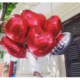 Bóng Kiếng Hình Trái Tim Các Màu Size 45Cm