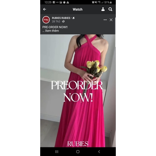 Thanh lý đầm RUBIES RUBIES