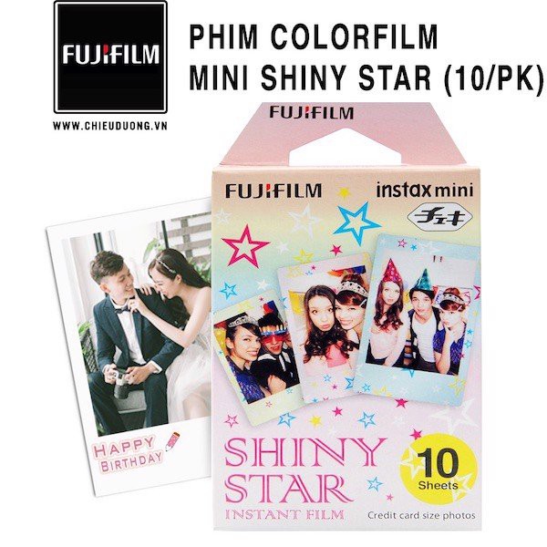 Phim instax Mini Shiny Star (10/PK)