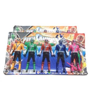 Vỉ Đồ Chơi 5 Anh Em Siêu Nhân, robot