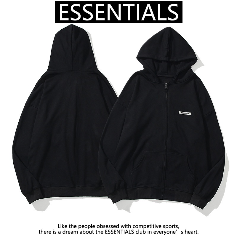 Áo khoác bóng chày tay dài khóa kéo thời trang nam nữ