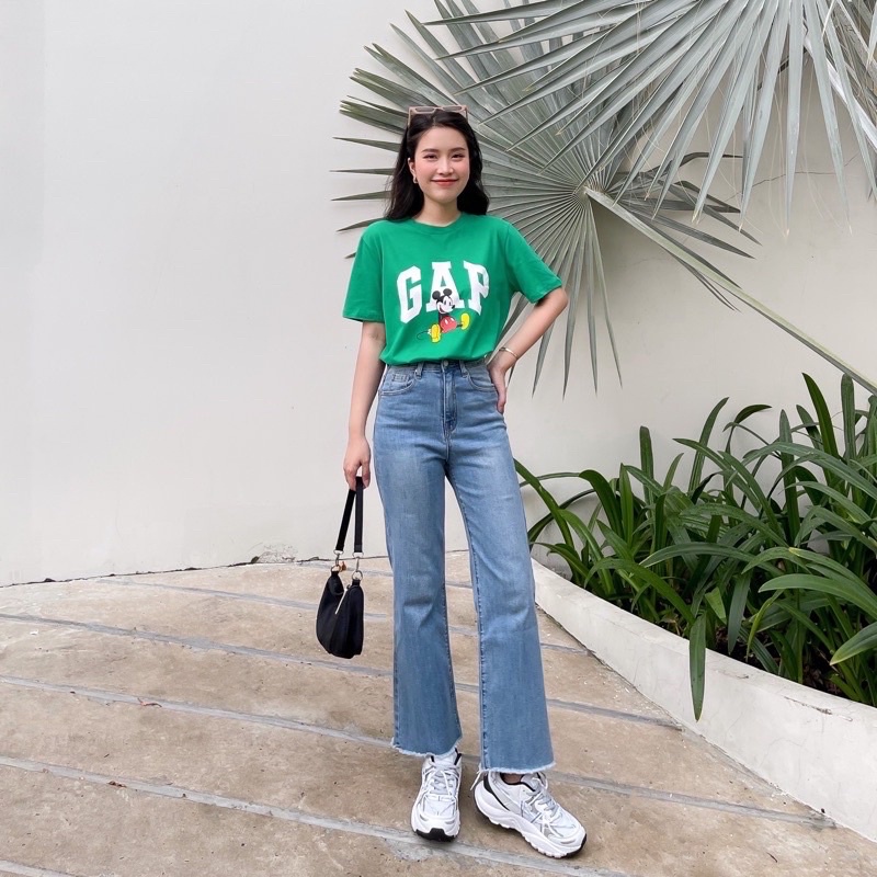Áo thun in gap mickey dễ thương vnxk