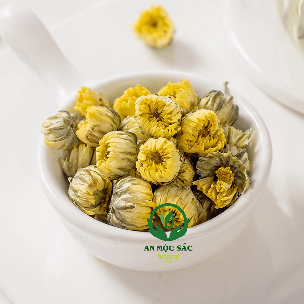 ✅[THƯỢNG HẠNG] Trà Hoa Cúc Nụ Kim Cương (Kim Cúc) Sấy Khô Nguyên Bông Tự Nhiên An Mộc Sắc