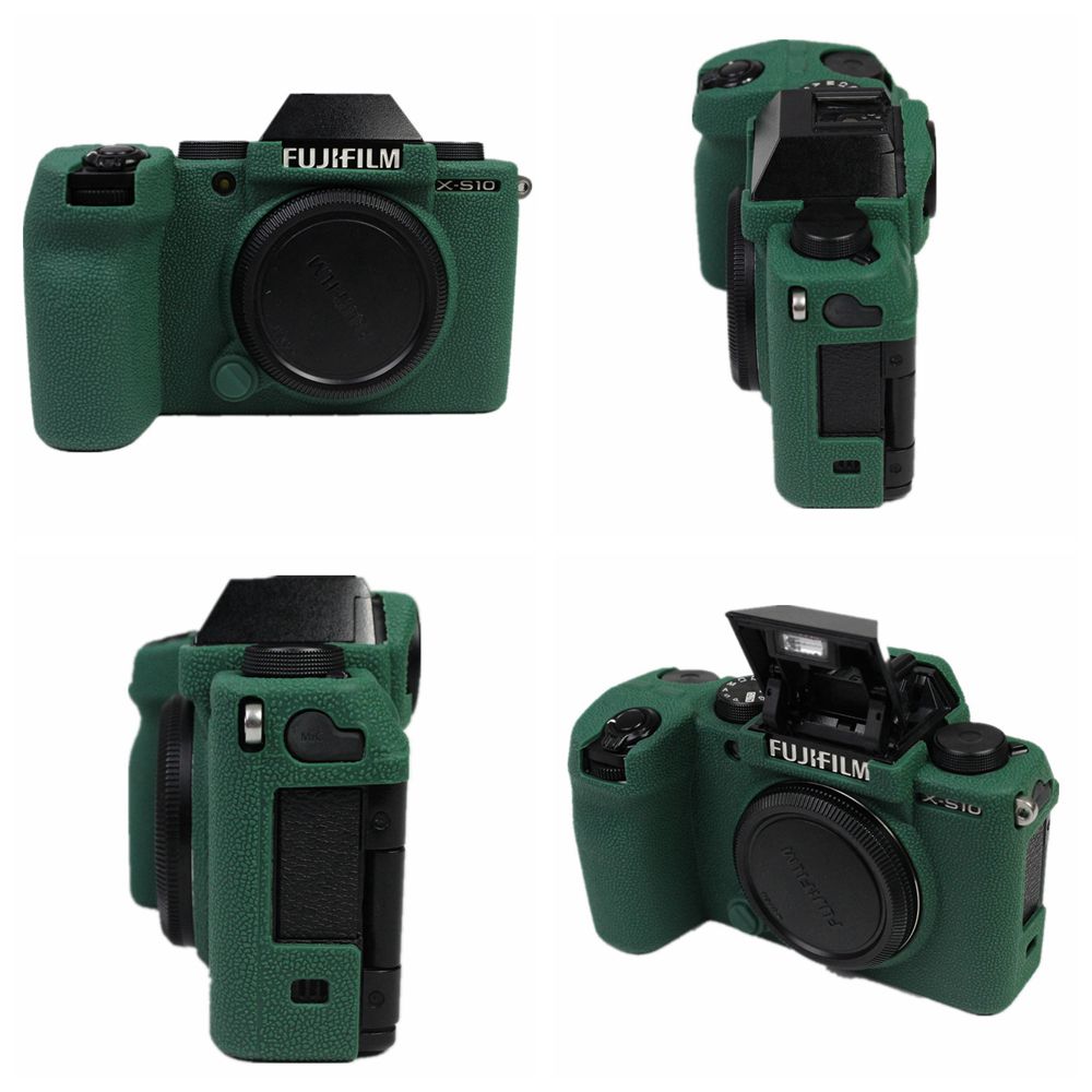 Vỏ silicon bảo vệ máy ảnh thích hợp cho Fujifilm X-S10 Fuji Xs10