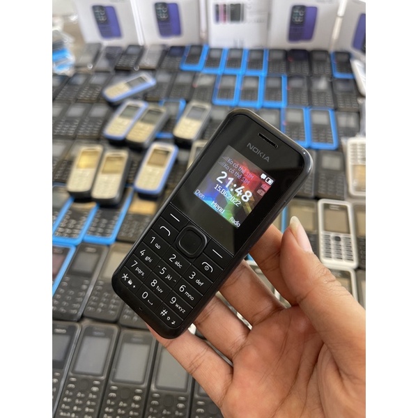Điện thoại Nokia 105 1 sim hoặc 2 sim được chọn phụ kiện