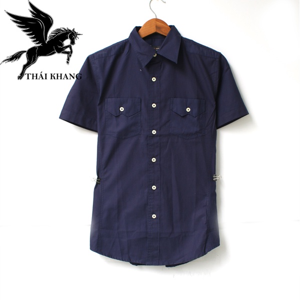 áo sơ mi nam trung niên ngắn tay vải cotton mát đẹp hàng chuẩn BIGSIZE | BigBuy360 - bigbuy360.vn