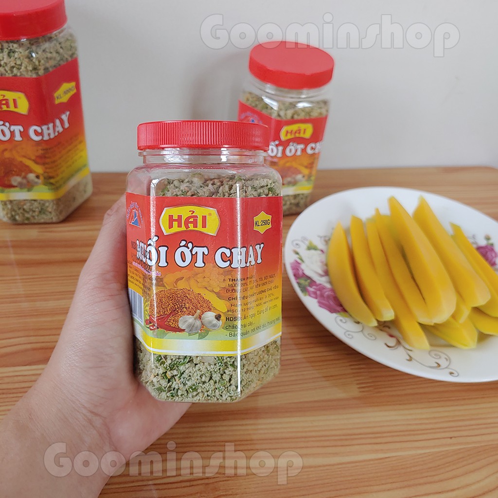 Muối ớt xanh - chay - (đặc sản Tây Ninh) 500g